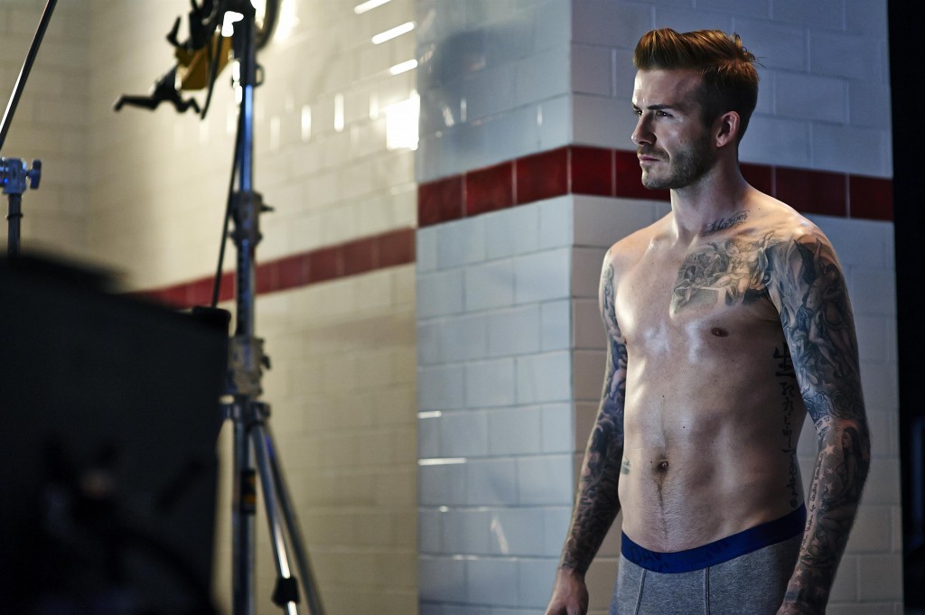 David Beckham Bodywear by H&M מחיר 149 שח למארז של 3 תחתונים צילום הנס מור ...